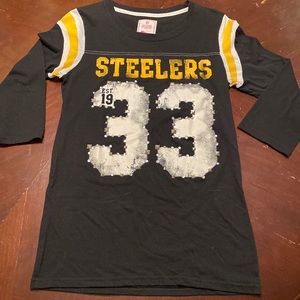 VS Pink Womens Pittsburgh Steelers T-shirt